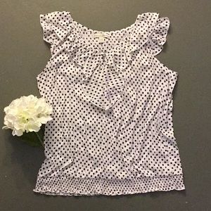 French Laundry Sleeveless Ruffle Top 14/16
